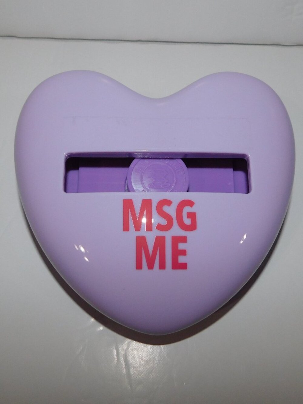 Post It Purple Heart Shaped Pop-up Note Dispenser MSG ME